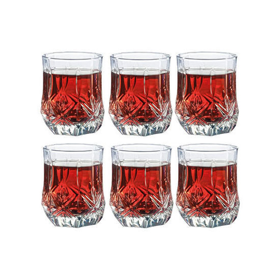 ElIraqi Company Luminarc Tea Glass Set 6 Pieces BRIGHTON