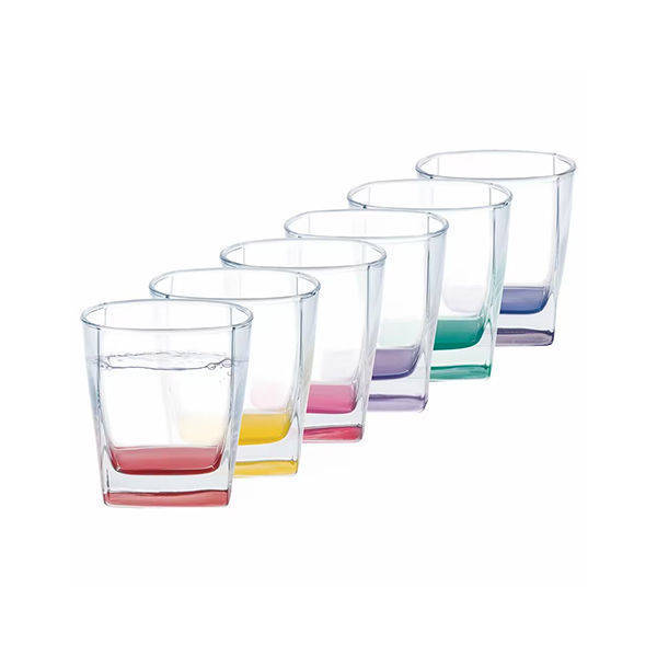 Luminarc Tea Glass Set 6 Pieces STERLING RAINBOW