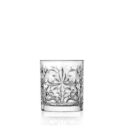 RCR Italiana tattoo Crystal Tea Glass Set of 6 - 330 ml