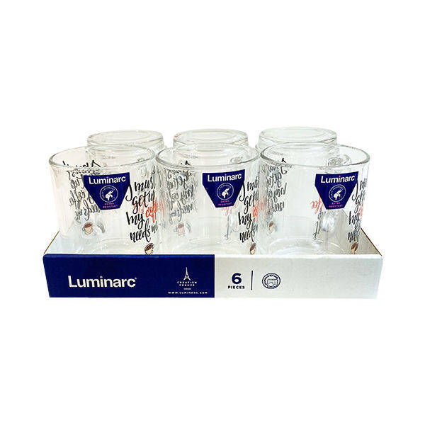 Luminarc Tea Glass Set 6 Pieces