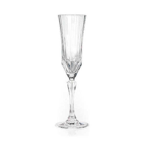 RCR Crystal Adagio Water Glass cups set Flute , 6 Pieces - 180 ml
