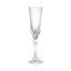 RCR Crystal Adagio Water Glass cups set Flute , 6 Pieces - 180 ml