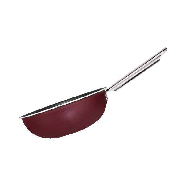 El Dahan Tefal Fiori Wok Pan 26 cm with Stainless hand