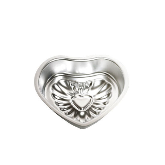 AL-Nahda Heart Shape Aluminum Cake Mold