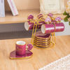 Nour Al Mostafa Coffee Set 13 Pieces With metal stand - Modern Mary
