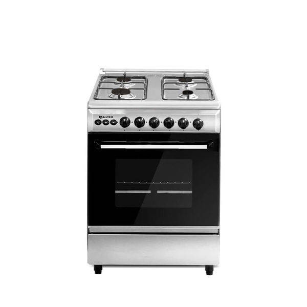 Bilton Gas Cooker 4 Burners 55*55 Cm Stainless steel	