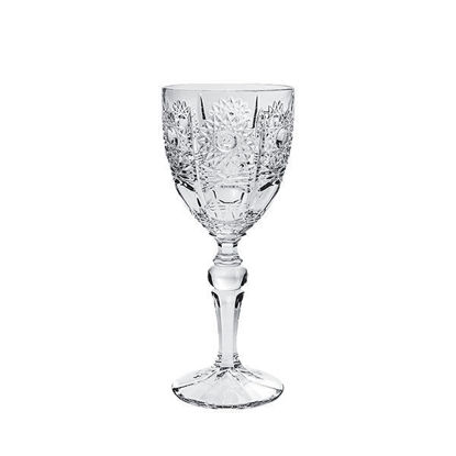 Bohemia Crystal Water Glass cups set , 6 Pieces , 106