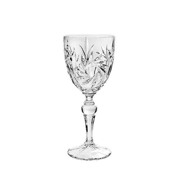 Bohemia Crystal Water Glass cups set , 6 Pieces , 37