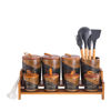 Nour Al Mostafa Spice box set 16 Pieces Black