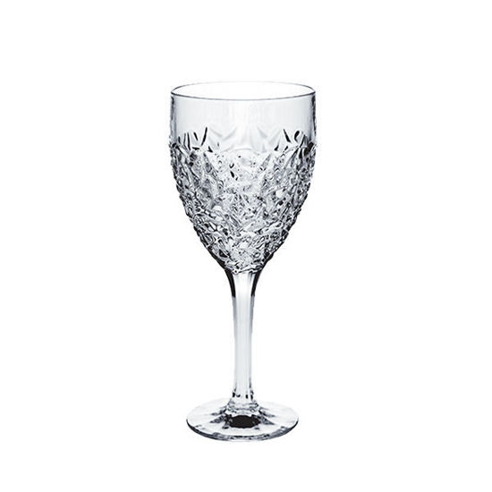 Bohemia Crystal Water Glass cups set Flute , 6 Pieces , 602
