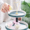 Nour Al Mostafa Cake Stand 3 Doors happiness Blue