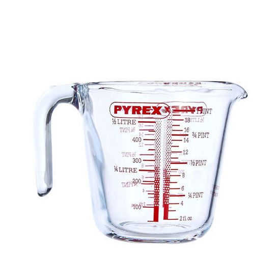 El-Iraqi Company | Pyrex Glass Measuring Jug 0.5 Liter