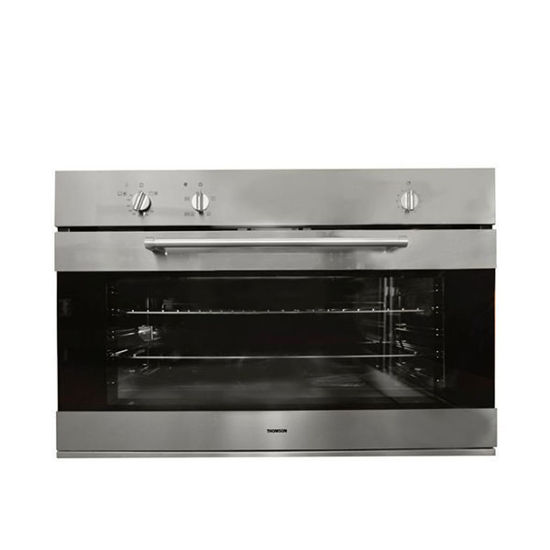 Thomson Built-in Gas Oven 90cm, Fan, Steel - TO9GGV/S