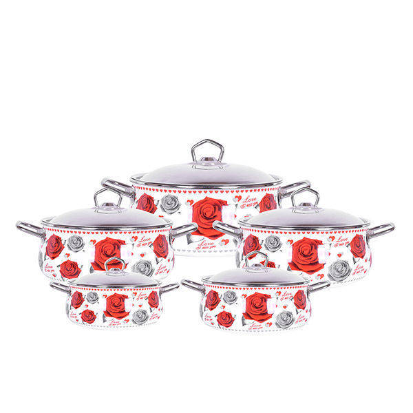 Netlon Turkish Tefal Cookware Set 10 Pieces White-47