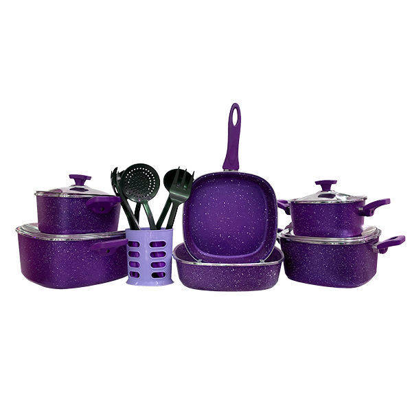 Netlon Turkish Granite Set 17 Pieces with distribution kit purple