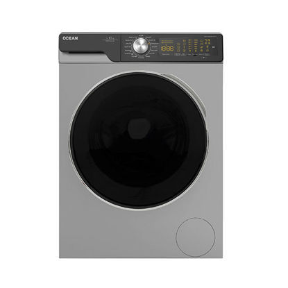 Ocean Washing Machine Full Automatic, Digital, 12 KG, Dark Silver - WFOI 12124 WTS