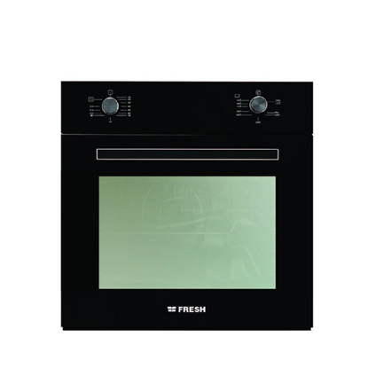Fresh Oven Built In 60 cm Black With Air Fryer 9653- GOFR60CMB