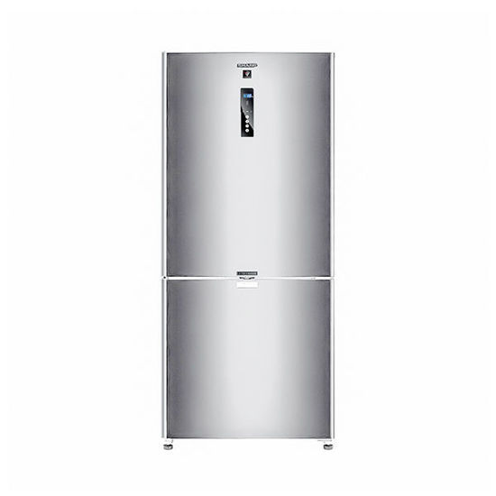 SHARP Refrigerator Inverter Digital, Bottom Freezer, No Frost 558 Liter, Silver SJ-PV73K-DST	