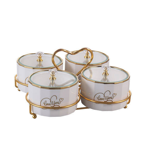Elandalos Shiyala Thessaly 4 pieces white
