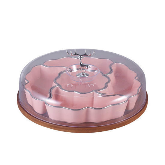 Elandalos Shiyala Thessaly Circular with the lid Pink