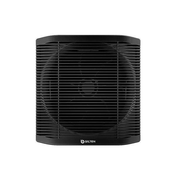 Bilton Ventilation Fan25 cm Size 30×30 cm with Privacy Grid, Black FV-25 RLG5-E2