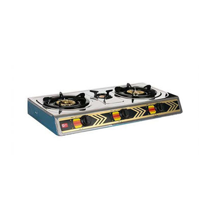 grand Gas Stove 2.5 burners Stainless Steel