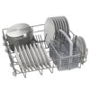 BOSCH Dishwasher 12 Set 5 Programs 60 cm, silver inox Model SMS45DI10V