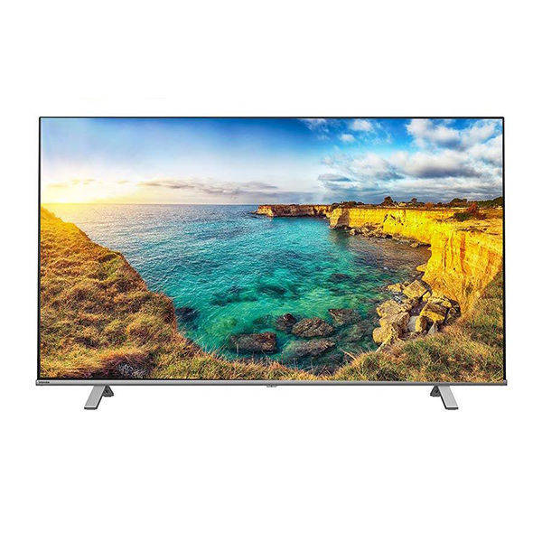 TOSHIBA 4K Smart TV 55 Inch, VIDAA, Floating Full Screen, Built-In Receiver 55C350KV