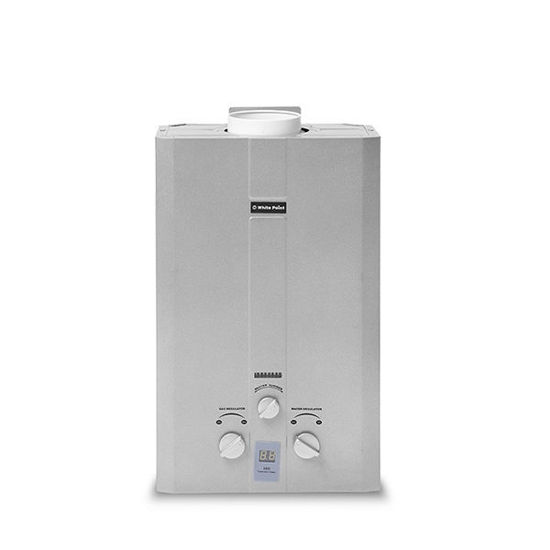 White Point Gas Water Heater 10 Leters In Silver Color WPGWH10LSA