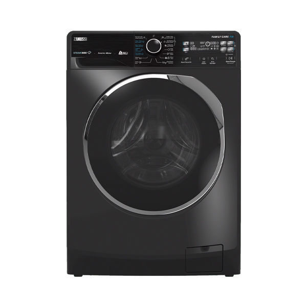 Zanussi 7kg Steammax Front Load Washing Machine 1200 Rpm - Black ZWF7221BL7