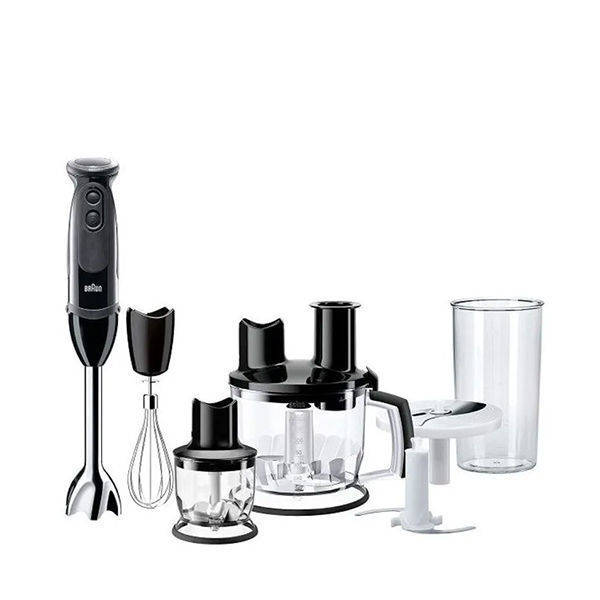 Braun MultiQuick 5 Vario Hand Blender With 6 Attachments 1.5 Liter, 1000 Watt, Black MQ 5285