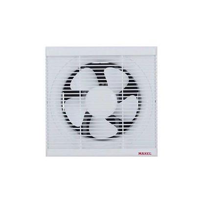 Maxel Kitchen Ventilating Fan 25cm Size 30*30 In White Color With Privacy Grid - VF-25WSL