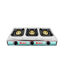 Bravo Gas Stove 3 burners Stainless Steel