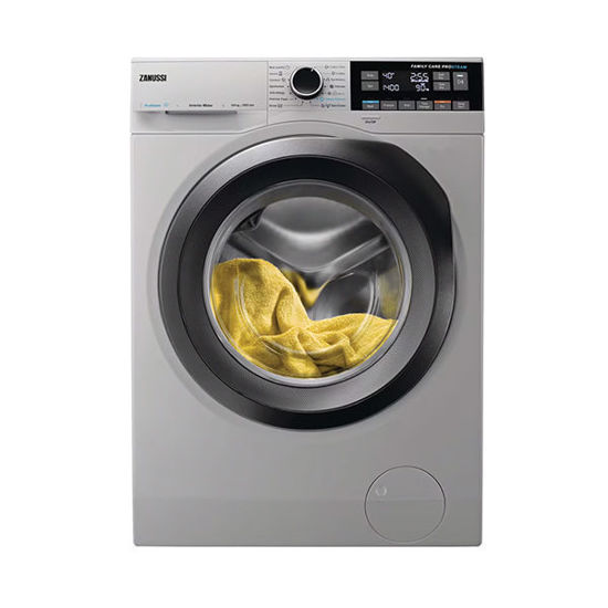 Zanussi Front Load Washing Machine 10 KG with  Dryer 6 KG Silver ZWD11683NS