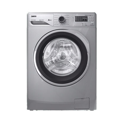 Zanussi 8 KG perlamax front load washing machine 1200 RPM- silver ZWF8240SX5