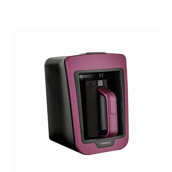 TORNADO Automatic Turkish Coffee Maker 330ml, Violet x Black TCME-100 V	