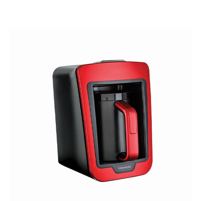 TORNADO Automatic Turkish Coffee Maker 330ml, Red x Black TCME-100 RG	