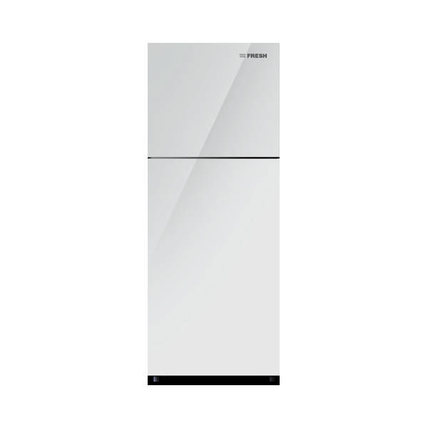 Fresh Refrigerator 397 Liters Digital Glass Silver FNT-MR470YGWG