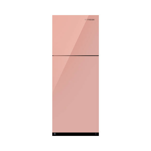 Fresh Refrigerator 397 Liters Digital Glass Rose FNT-MR470YGK