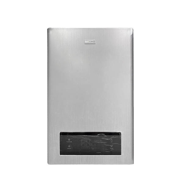 Tecnogas Water Heater Digital 16 L with charger Natural Gas Silver