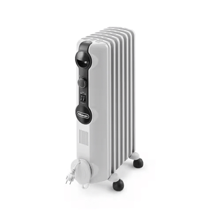 Delonghi Oil Heater 7 Fins 1500 Watt White - TRRS0715