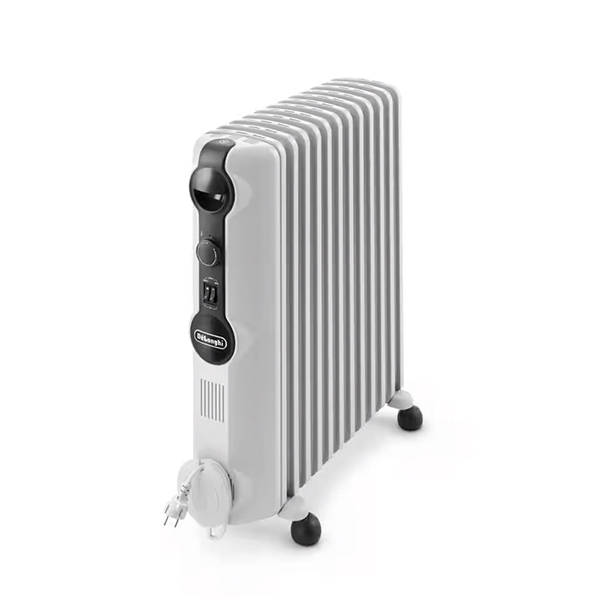 Delonghi Oil Heater 12 Fins 2500 Watt White - TRRS1225