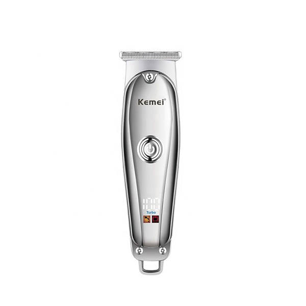 Kemei Rechargable Hair Clipper Silver km-637