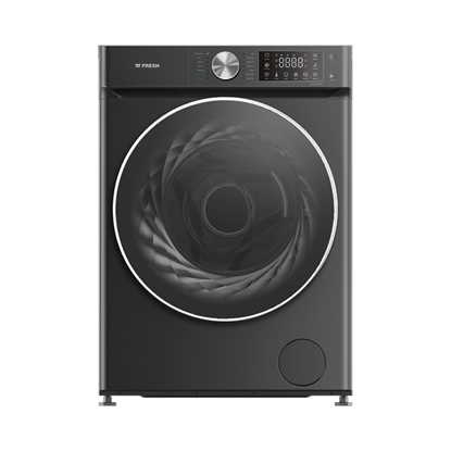 Fresh Washing Machine 8 kg inverter Black W8DD1255G1-BL
