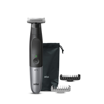 Braun Series X All In One Shaver, Wet and Dry, Black Silver - XT5100