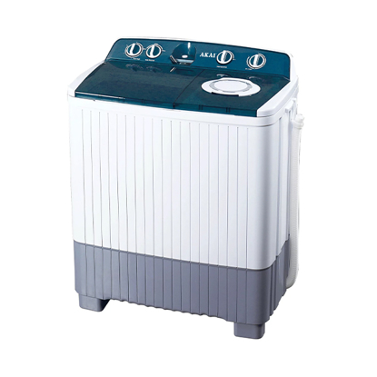 Akai Washing Machine Half Automatic 10 KG Elshatora White XPB100-882S