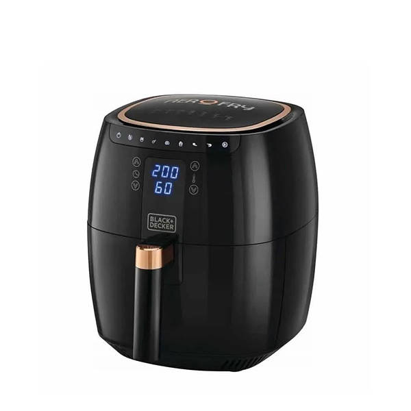 Black & Decker AeroFry Digital Air Fryer 5.5 Liter 1500 Watt Black - AF5539-B5