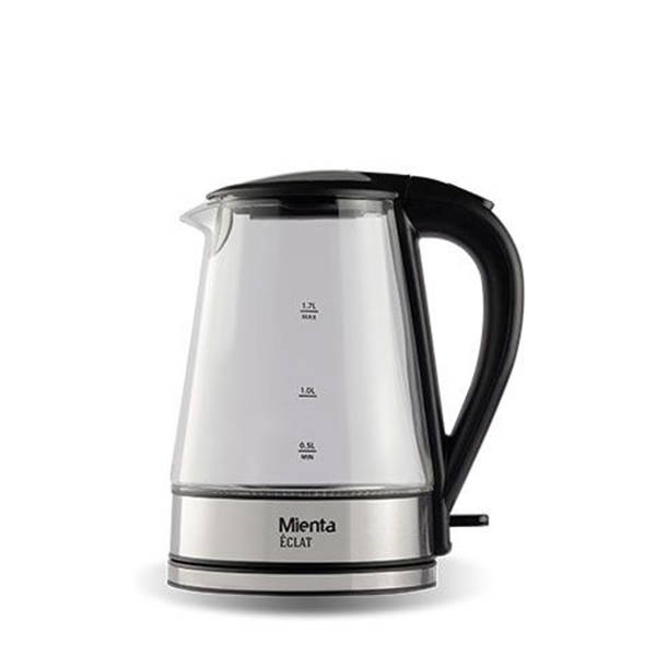 Mienta Eclat Electric Kettle 1.7 Liters 2150 Watt Glass EK201320A