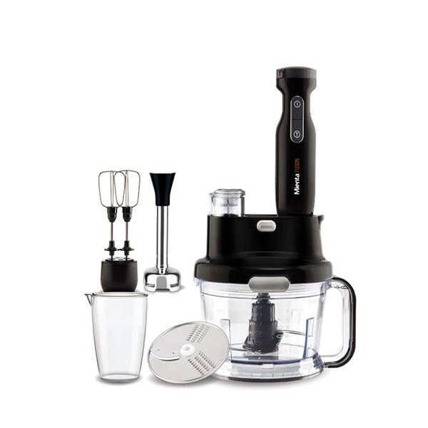 Mienta Hand Blender Set Fusion 1000 Watt Black HB11528A