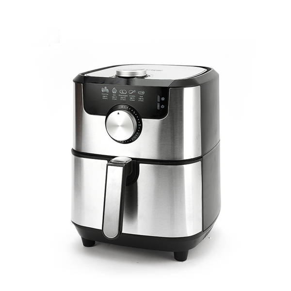 DSP Air Fryer 1500 Watt 4.5 Liter Silver KB2085